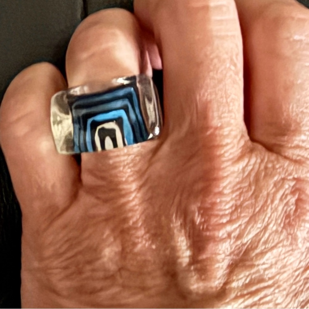 MOD Art Lucite Ring